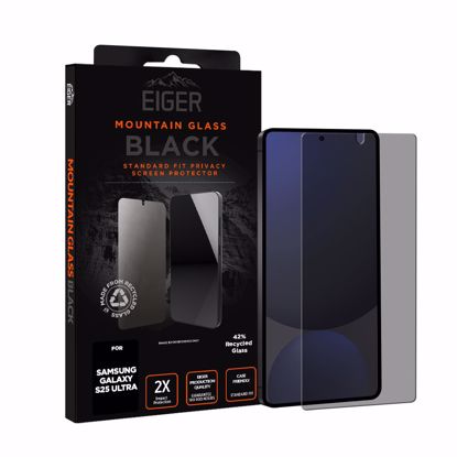 Picture of Eiger Eiger Mountain Black Privacy Screen Protector for Samsung Galaxy S25 Ultra