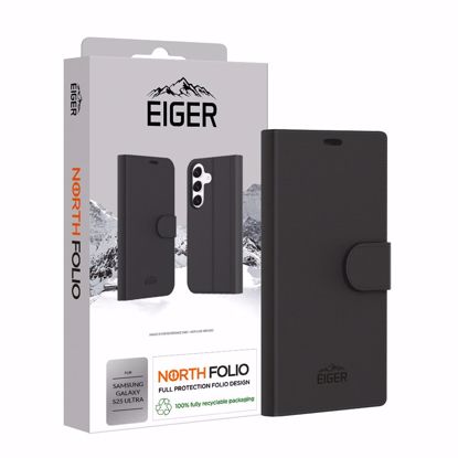 Picture of Eiger Eiger North Folio Case for Samsung Galaxy S25 Ultra in Black