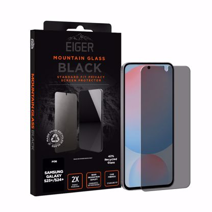 Picture of Eiger Eiger Mountain Black Privacy Screen Protector for Samsung Galaxy S25+/ S24+